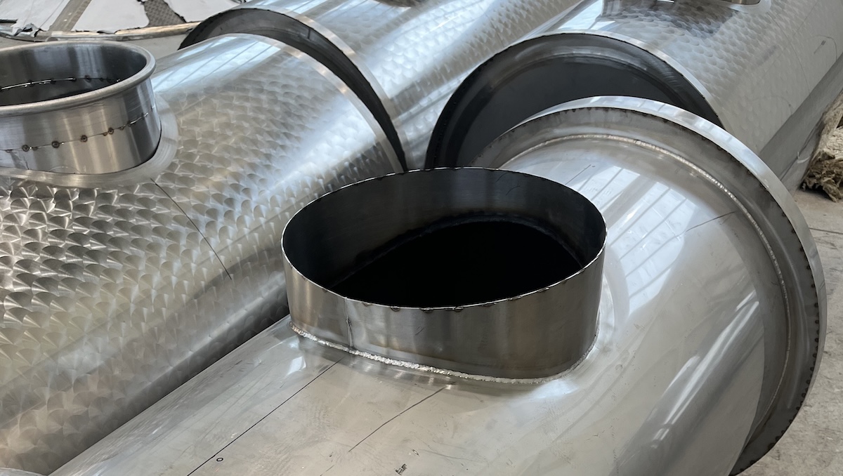 Utánfutóra szerelhető 450 literes ivóvíz tartály - DunaSteelTech