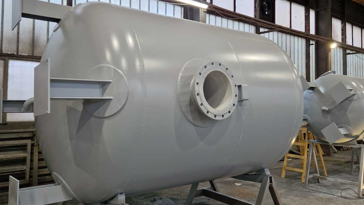 Nyomástartó berendezések, tartálytest - Duna Steel Tech