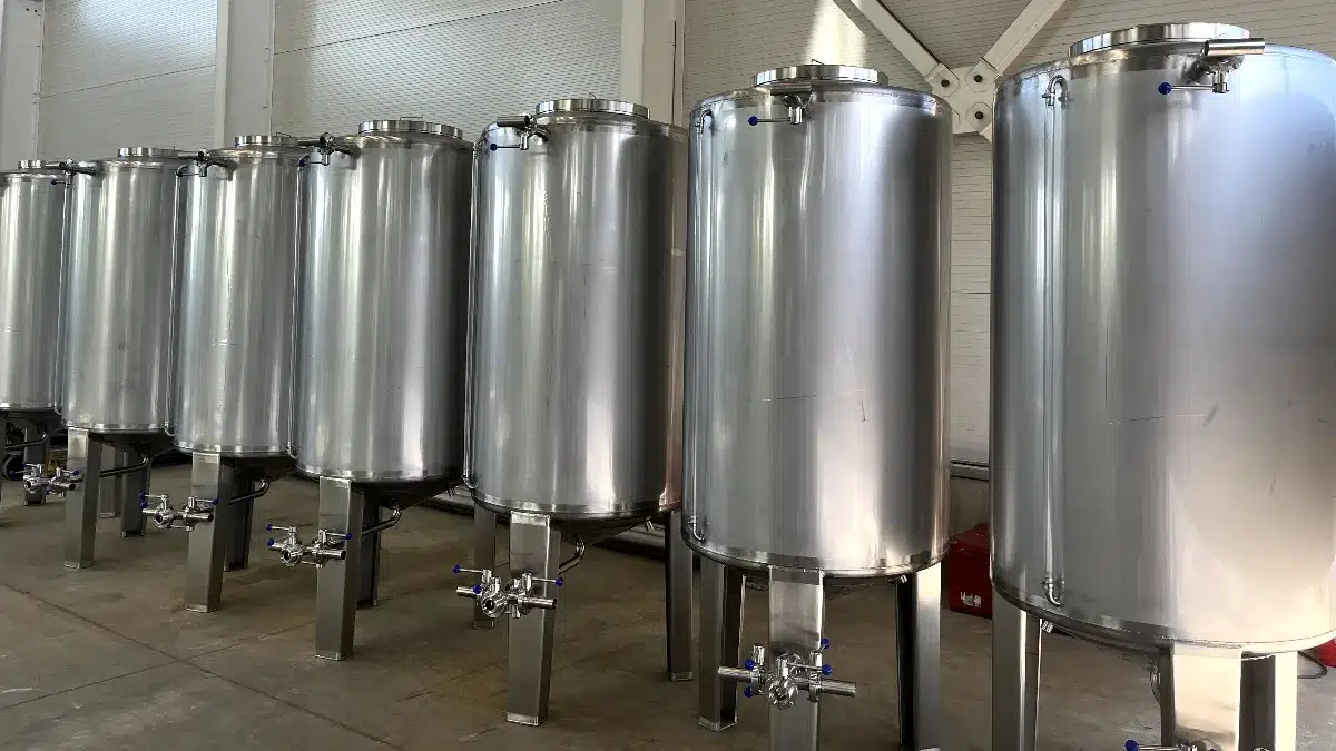 Élelmiszeripari tartályok - Duna Steel Tech
